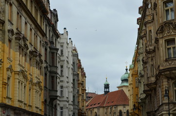 Fototapeta na wymiar Street of Praha