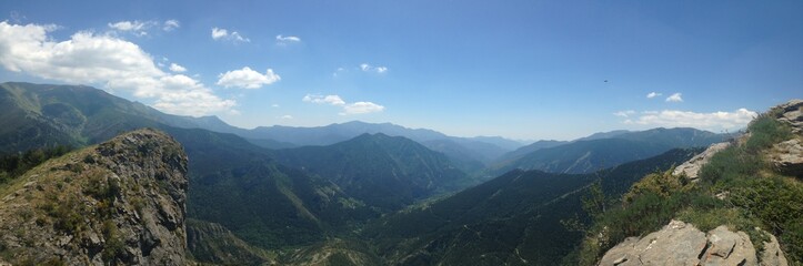 Fototapeta premium Panorama Mercantour