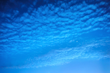 clouds with blue sky background