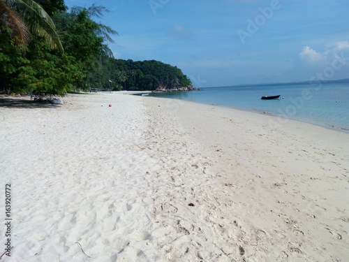 Plage Sable Fin Malaisie Stock Photo And Royalty Free