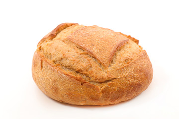 bread isolated on white