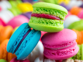 French colorful macarons 5