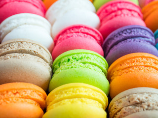 French colorful macarons 11