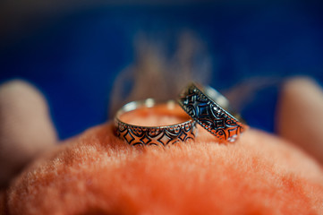 Two wedding rings