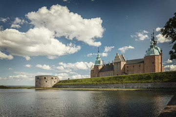 Historic castle in Kalmar Sweden © feferoni