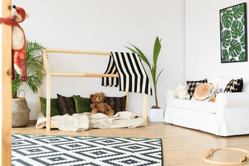 Wooden bed for kids