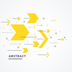 Trendy abstract background. Composition of geometric shapes