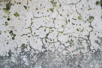 old crack cement background