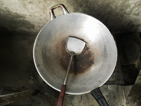 old pan,Thai style