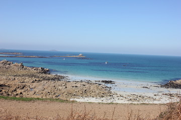 plage aux choux trestel bretagne france