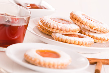 Obraz na płótnie Canvas Teatime biscuits. 