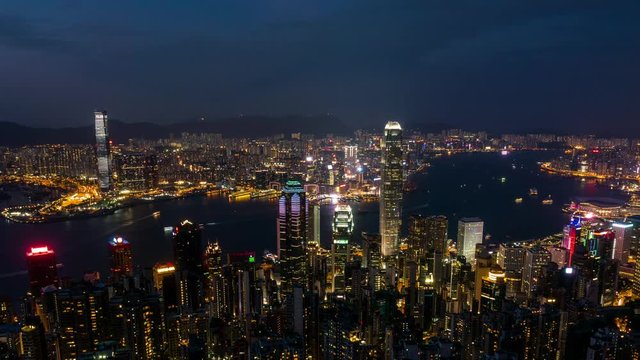 The peak, Hong Kong, 29 May 2017 -: Hong Kong landmark