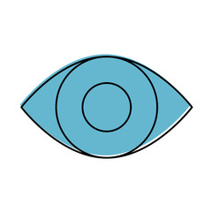 eye human isolated icon vector illustration design