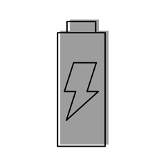 battery power isolated icon vector illustration design