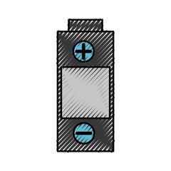 battery power isolated icon vector illustration design