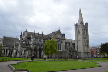 Fototapeta na wymiar St. Patrick's Cathedral in Dublin