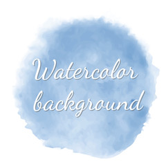 Naklejka na ściany i meble abstract blue sea watercolor background
