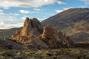 Volcanic rocks, El Teide national reserve, Tenerife