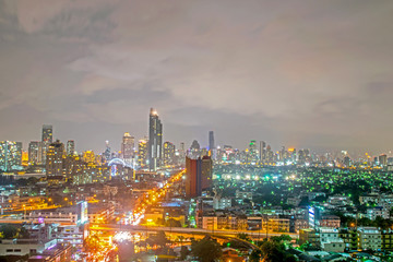 Fototapeta premium Nightcap capital city