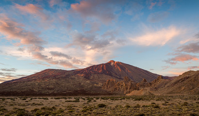 Obraz premium Tenerife volcanic landscape