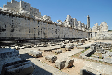 Le naiskos du temple d'Apollon à Didymes en Anatolie