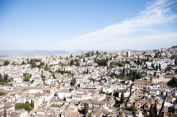 Fototapeta na wymiar Granada cityscape, Spain