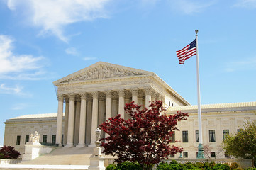 The US Supreme Court - obrazy, fototapety, plakaty