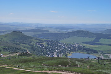 Vallee de Chaudefour et volcans d'Auvergne