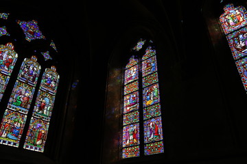 vitraux d'église du Mans