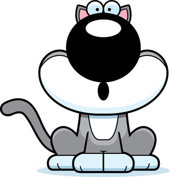 recommend clip art: Surprised Cartoon Cat