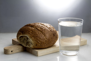 Fasting for bread and water
