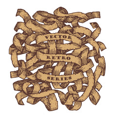 Retro paper roll bundle