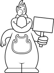 Cartoon Phoenix Sign