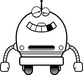 Obraz premium Malfunctioning Female Robot