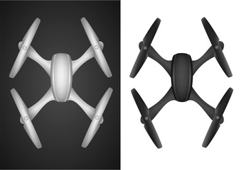 drone quadrocopter wireless fly