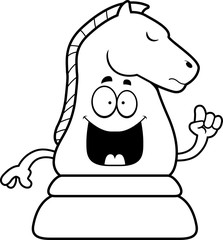 Cartoon Chess Knight Idea
