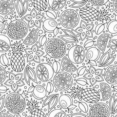 Coloring book page. Adult antistress therapy.