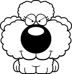 Cartoon Sly Poodle