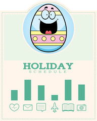 Cartoon Easter Egg Graphic