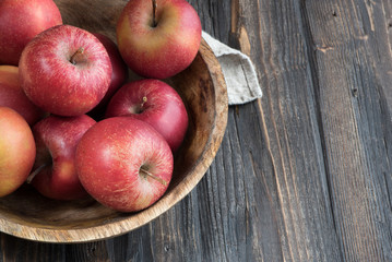 Frische Bio Äpfel
