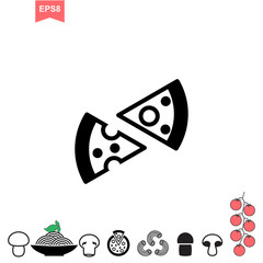 Spaghetti or Noodle Icon