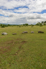 Natural park of Urbasa and andia in Navarra