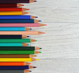 colored pencils