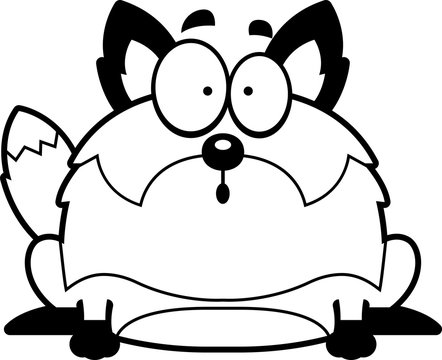 recommend clip art: Surprised Cartoon Fox