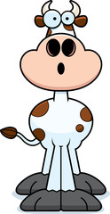 Surprised Cartoon Cow