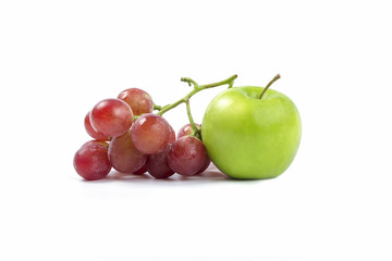 fruits isolated on white background