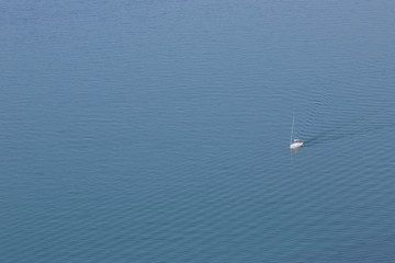 Sailing boat in the Adriatic Sea 