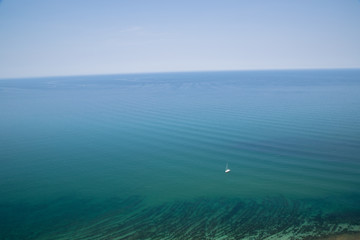 Sailing boat in the Adriatic Sea