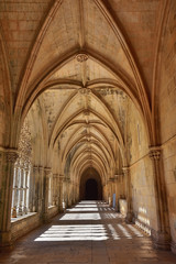 Fototapeta na wymiar Cloister of the Monastery of Batalha. Portugal