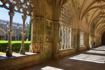 Obraz premium Cloister of the Monastery of Batalha. Portugal